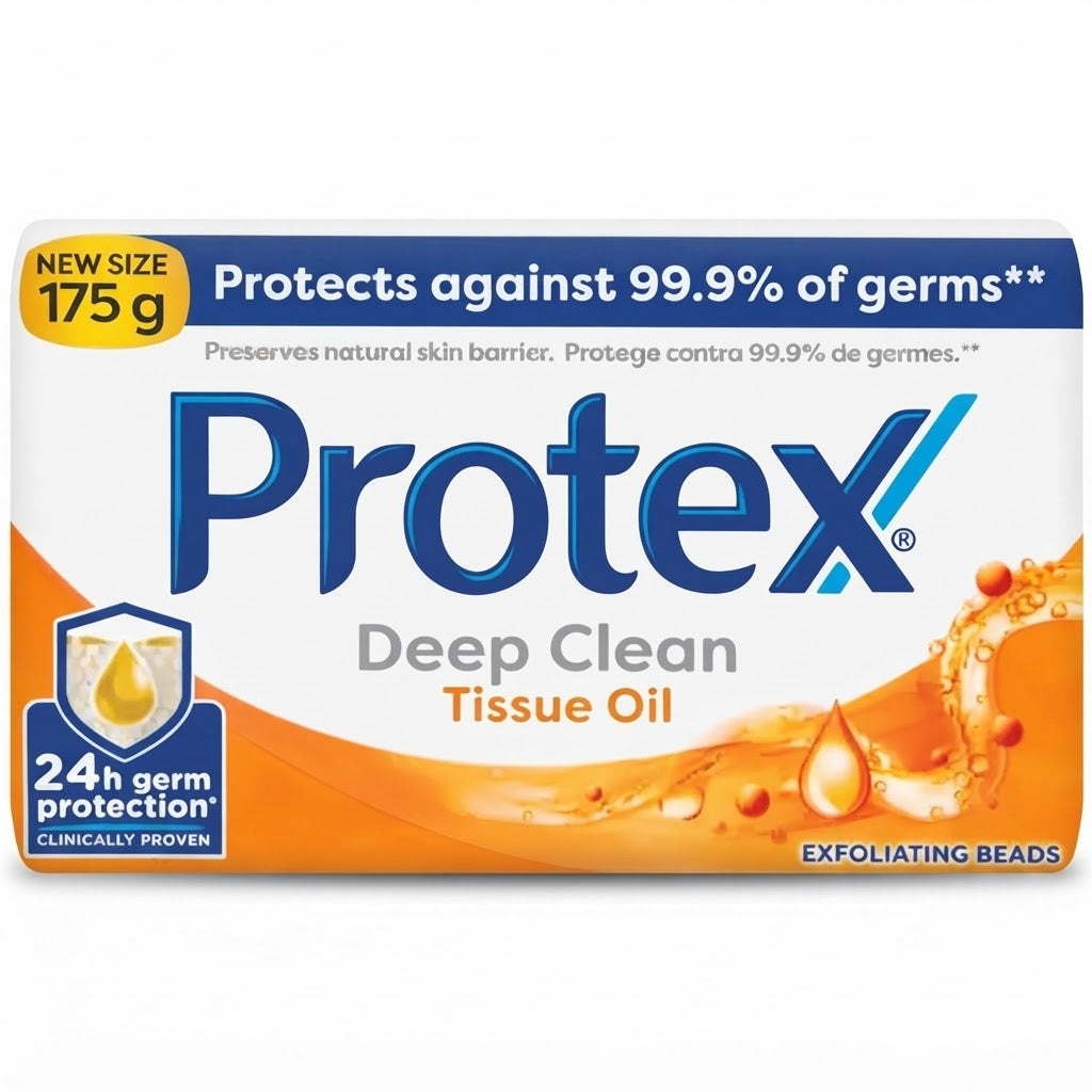 Protex Deep Clean Tissue Oil Bar Soap 175g