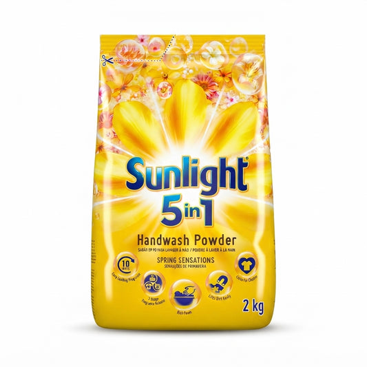 Sunlight Spring Sensations 5-in-1 Handwash Powder Detergent 2kg