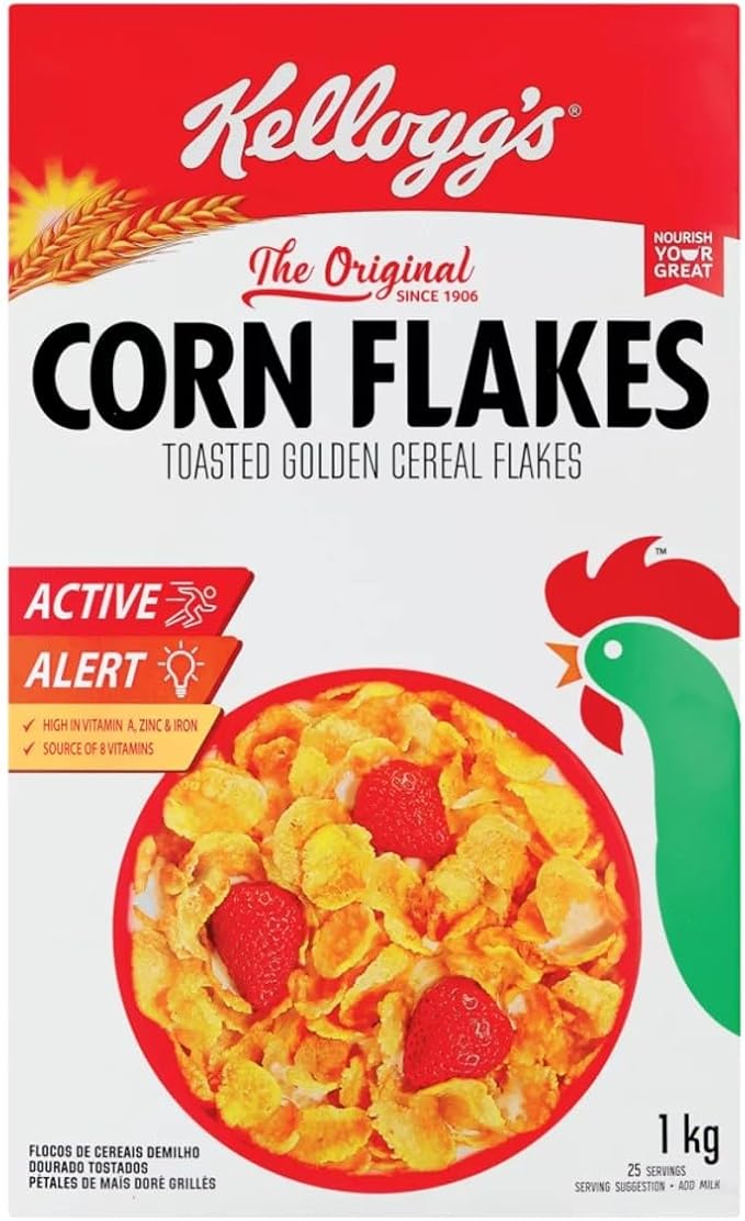 Kellogg's Original Toasted Golden Corn Flakes 1 Kg