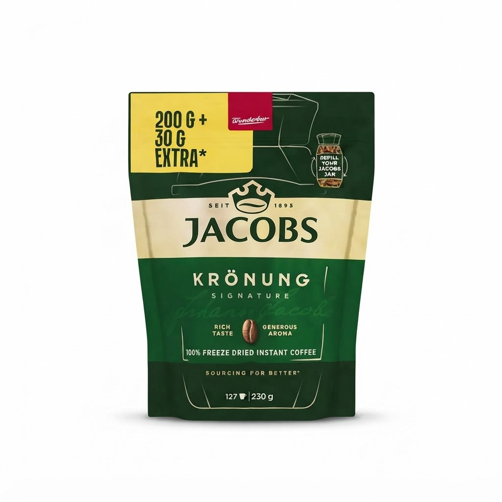 Jacobs Krönung Freeze Dried Instant Coffee 230g