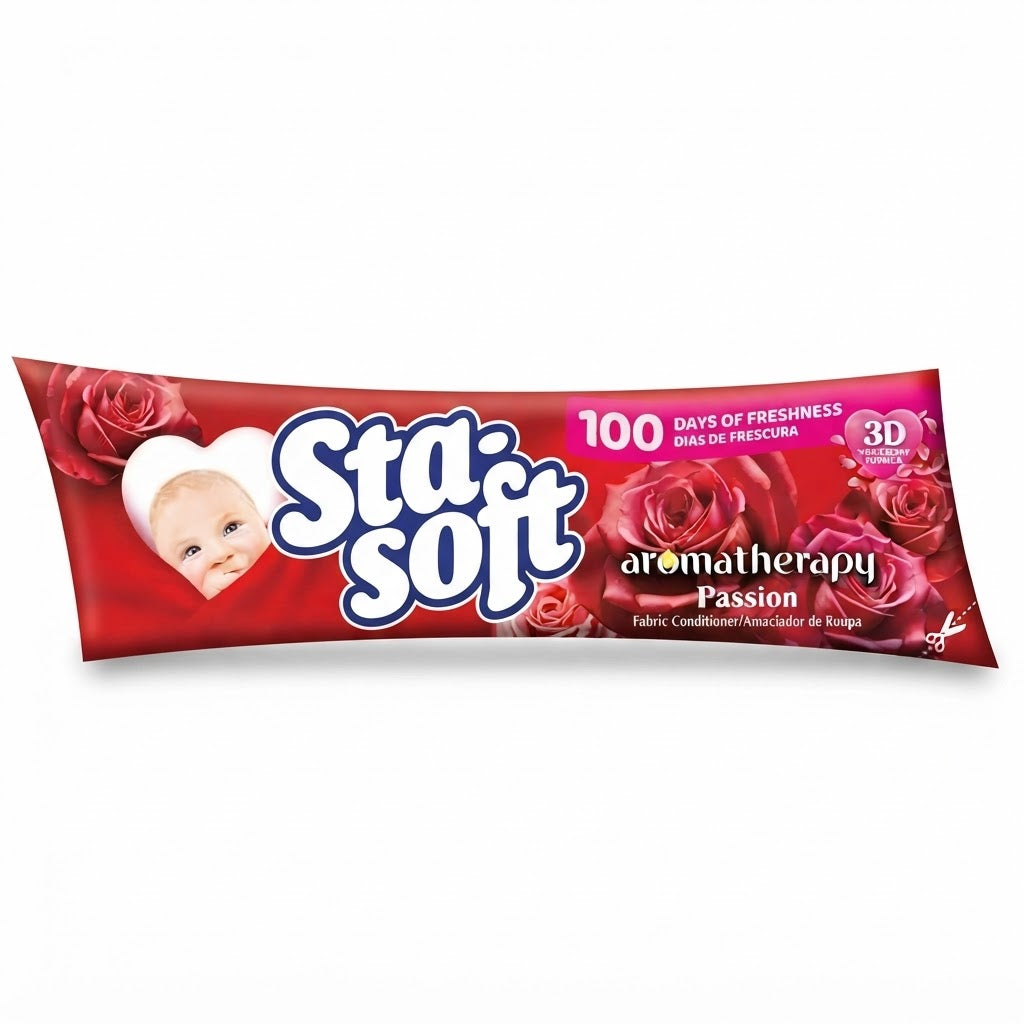 Sta-soft Aromatherapy Passion Fabric Conditioner Refill 500ml