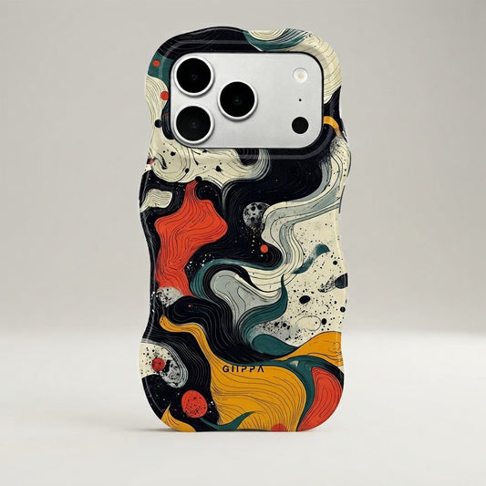 Xzeez - Fluid Artist Wave Pattern iPhone Case