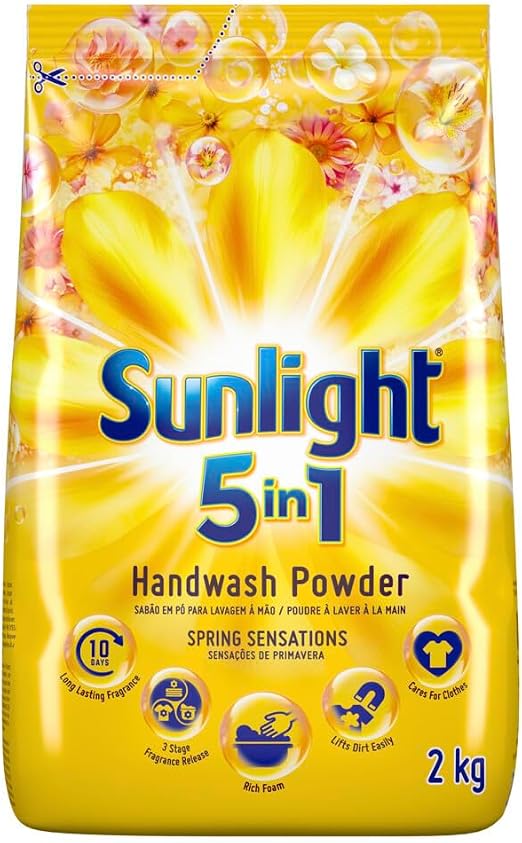 Sunlight washing powder 5 in 1 handwash 2kg